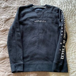 Abercrombie & Fitch Black Sweatshirt Sweater Size XS